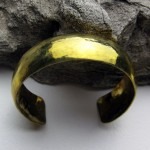 Solid Brass Domed Cuff