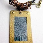 Brass Tree Necklace
