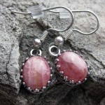 Rhodochrosite Earrings