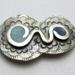 Sterling Silver Inlay Bracelet