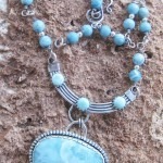 Shades of Larimar Necklace